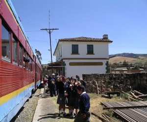 Villapinzón Train Station Source wikimedia org by Nils Öberg